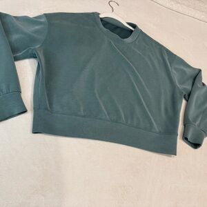 Teal Crewneck Sweatshirt